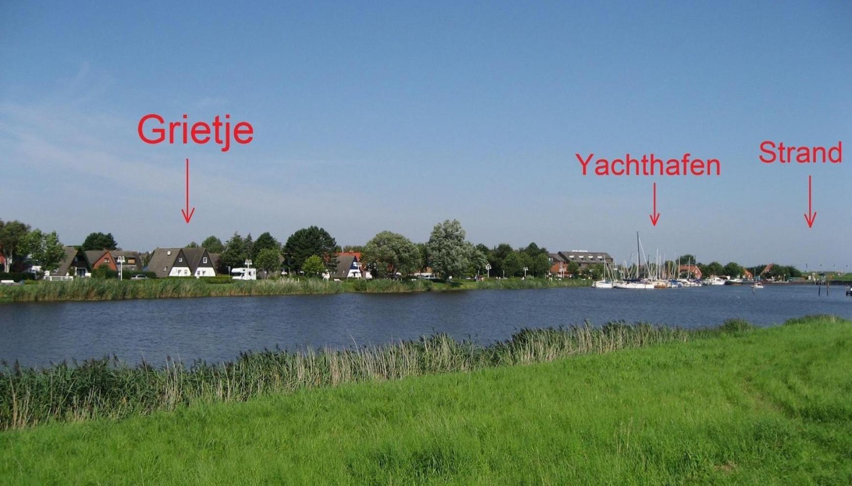 Grietje II Blaues Haus Rechts Villa Wittmund Exteriör bild