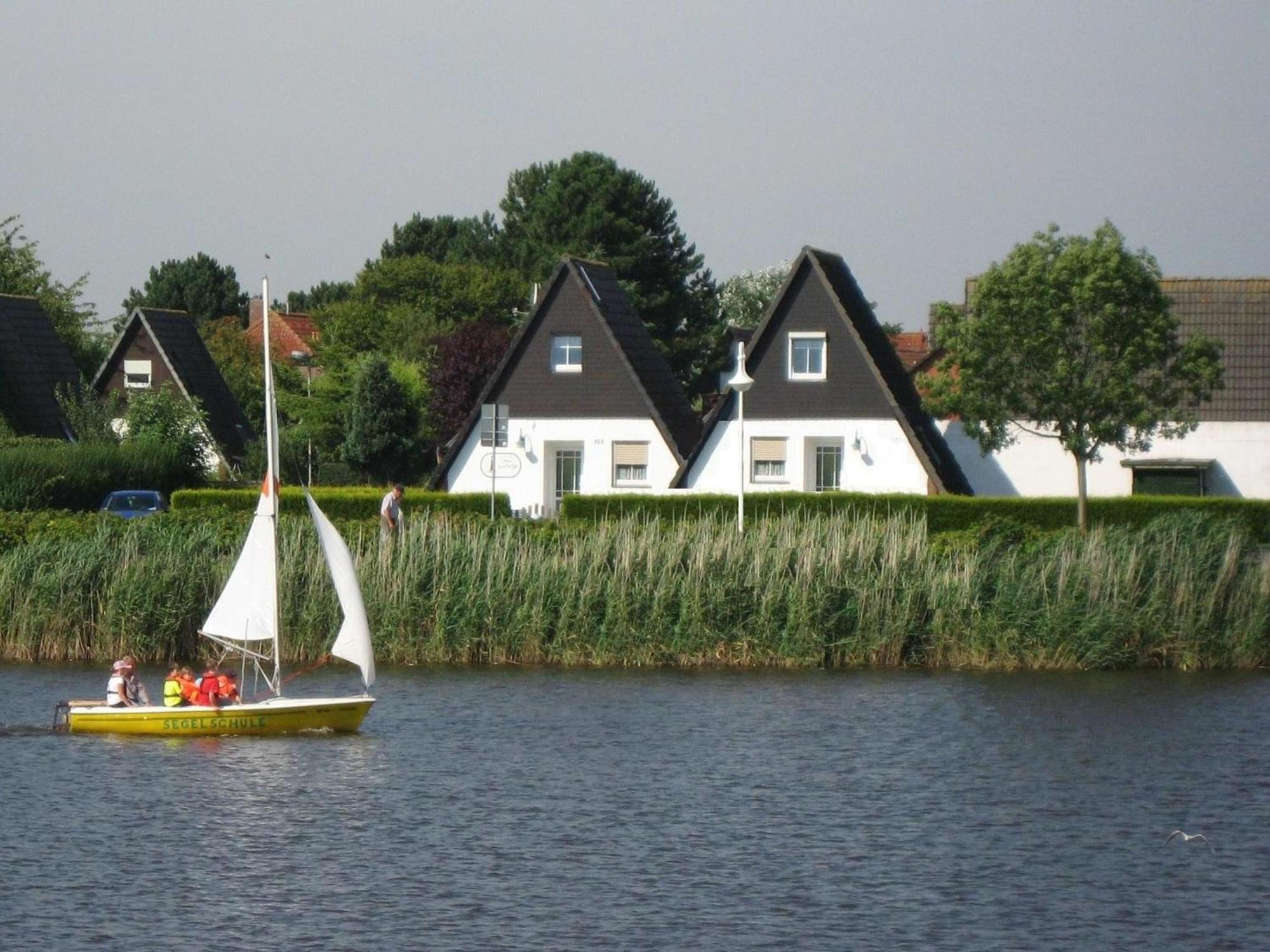Grietje II Blaues Haus Rechts Villa Wittmund Exteriör bild